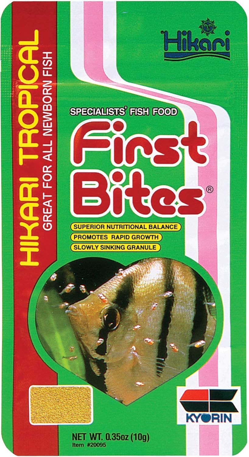 Hikari Tropical First Bites Fish Food, 0.35 oz (10g)