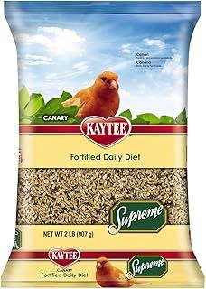 Kaytee Supreme Bird Food For Canaries, 2-Lb Bag