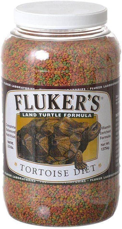 Fluker's Tortoise Diet, Small Pellet Food, Land Turtle Formula, 3.5 lbs.