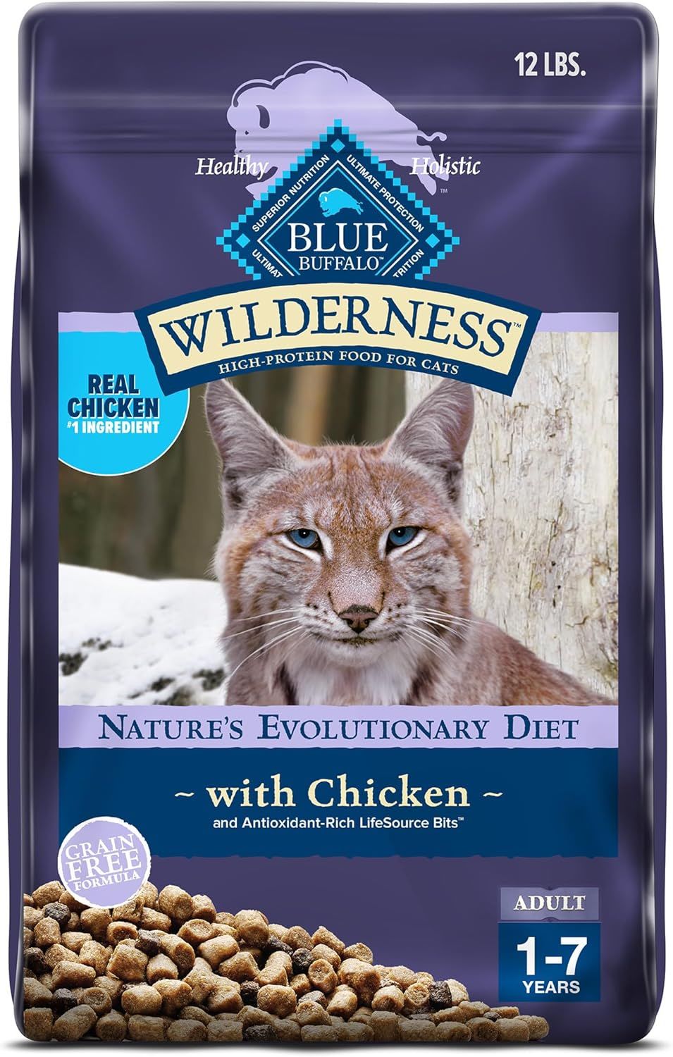 Blue Buffalo Wilderness, Chicken Adult, 192 Ounce