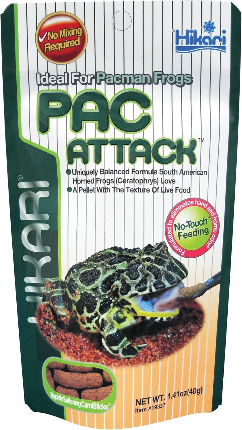 Hikari Pac Attack Food For Pacman Frogs, 1.41oz (40g)